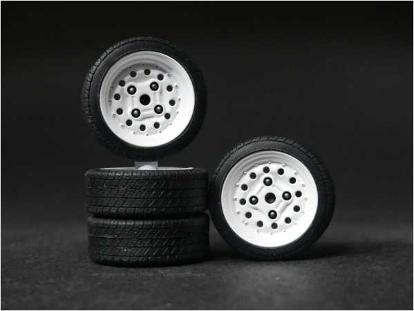 1:18 Peugeot 205 DIMMA Felgensatz